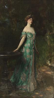 John Singer Sargent Portrait of Millicent Leveson-Gower Duchess of Sutherland Norge oil painting art